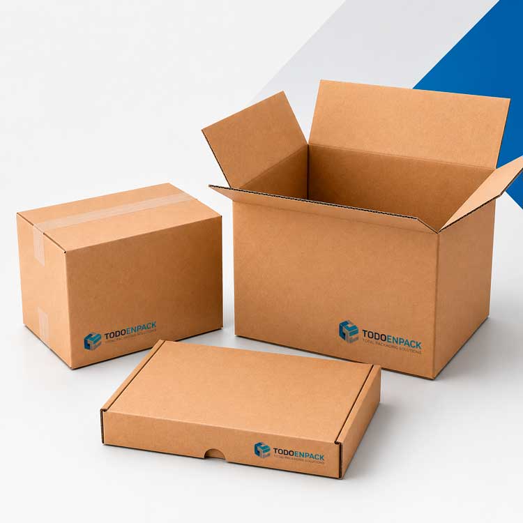 Cajas de cartón corrugado